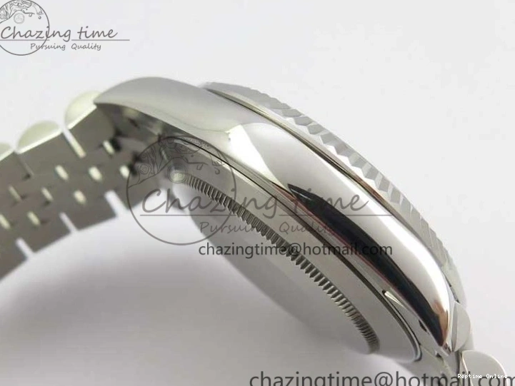 0202 Effortless DateJust 126334 SS Noob 1:1 904L Best Edition White Dial Stick Markers on Jubilee Bracelet A 3160